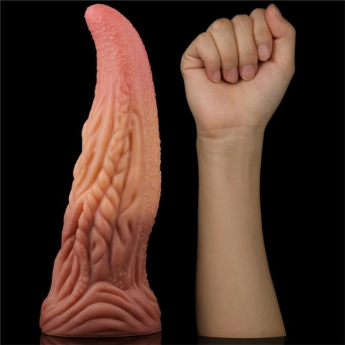 Фалоімітатор Dual-Layered Silicone Tongue 10
